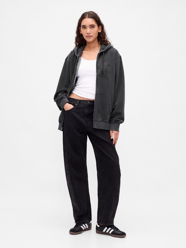 GAP Hanorac cu logo VintageSoft unisex GAP