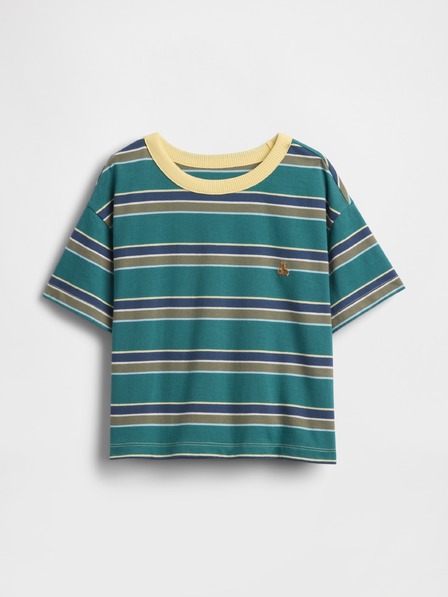 GAP Baby tricou în dungi Brannan Bear GAP