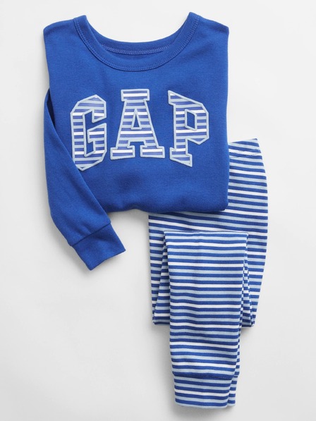 GAP Pijama cu logo pentru copii GAP