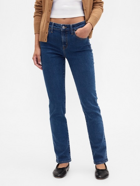 GAP Jeanși Mid Rise Classic Straight GAP