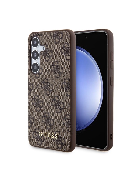 Guess Guess 4G Carcasă Spate pentru Samsung Galaxy S24 Brown