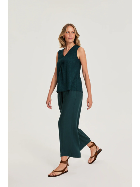 Moodo Pantaloni culottes verzi Moodo