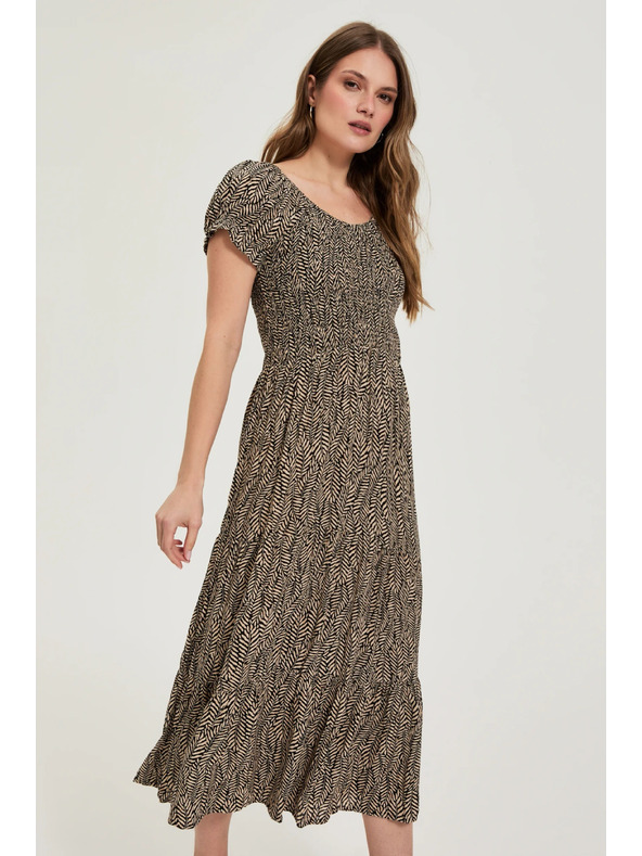 Moodo Rochie midi din viscoză Moodo