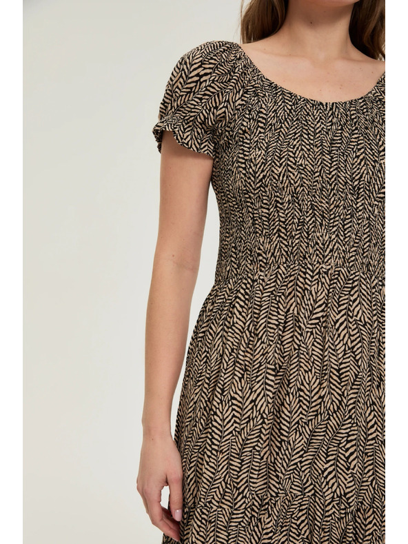 Moodo Rochie midi din viscoză Moodo