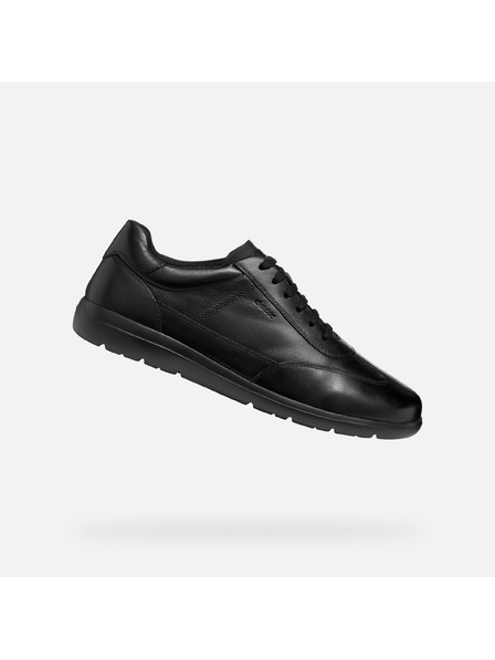 Geox Pantofi formali negri pentru bărbați Geox Leitan