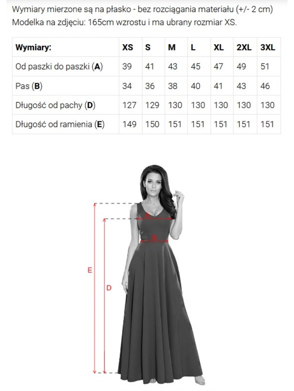 numoco Rochie lungă cu decolteu sclipitor - roșu Numoco CRYSTAL