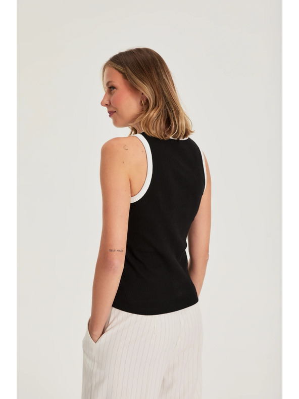 Moodo Tricou negru Moodo
