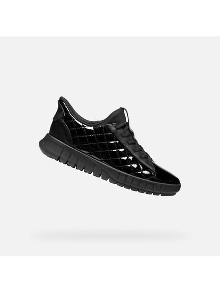 Geox Adidași dama negri Geox Flextride Plus