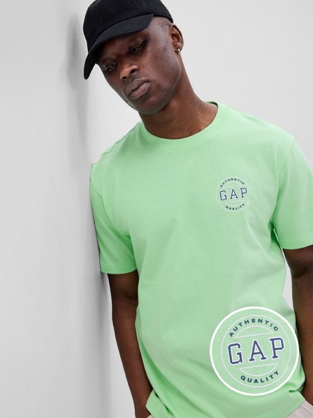 GAP Tricou neon cu logo GAP