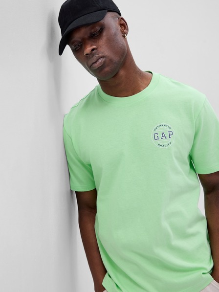 GAP Tricou neon cu logo GAP