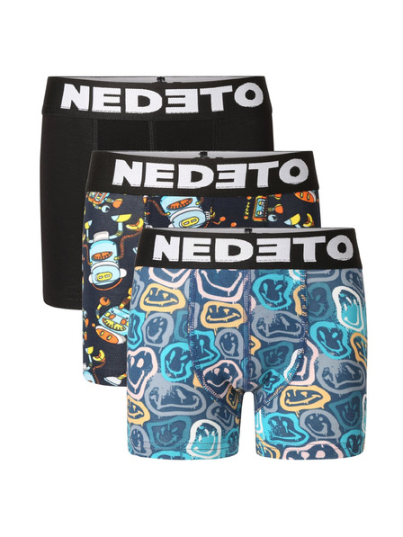 Nedeto Set de trei - boxeri copii Nedeto multicolori