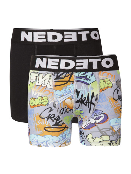 Nedeto Set de doi - boxeri copii Nedeto multicolori