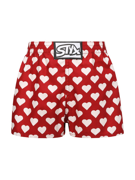 Styx Chiloti Styx art clasică elastică cu inimi