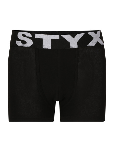 Styx Set trei - boxeri copii Styx sport elastică negru