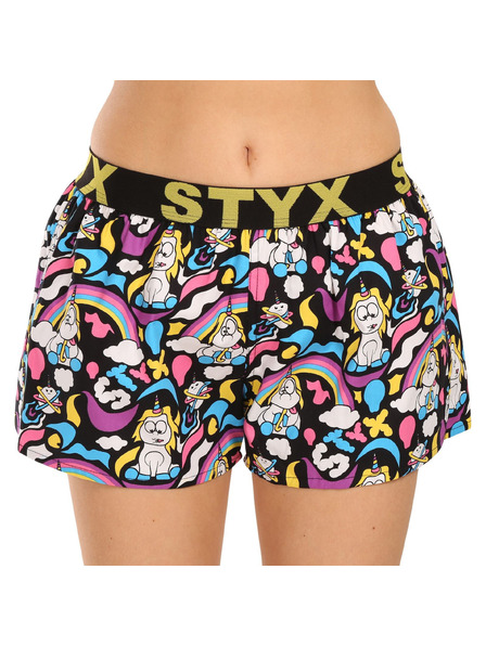 Styx Set cinci - chilot dama Styx art elastic sportiv multicolor