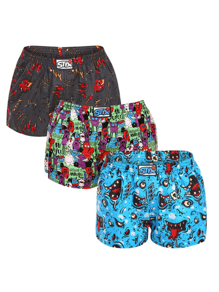 Styx Set trei - chilot dama Styx art elastic clasic multicolor