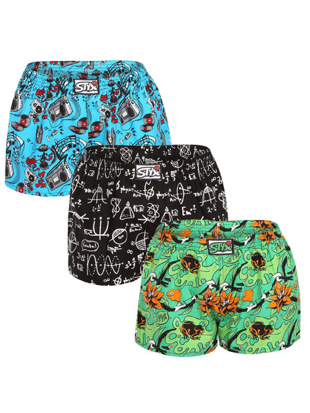 Styx Set trei - chilot dama Styx art elastic clasic multicolor