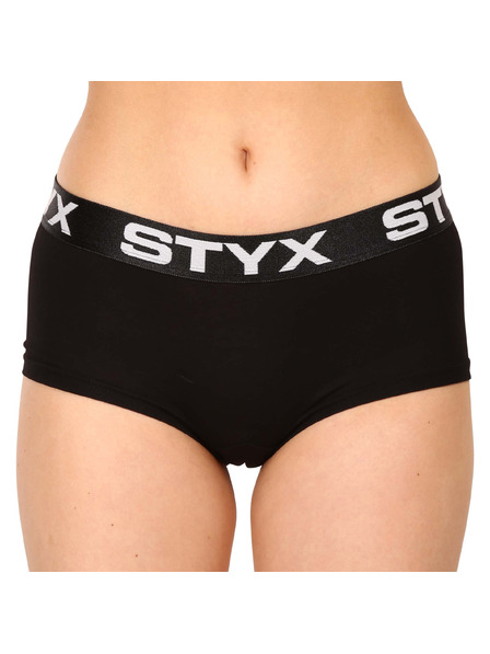 Styx Set de trei - chilotei dama Styx cu manseta negri