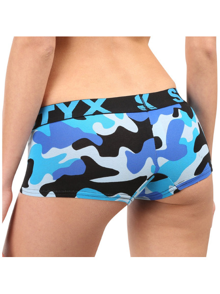 Styx Chilot pentru femei Styx art cu crac camuflaj albastru