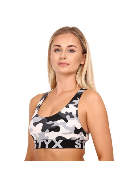 Styx Sutien pentru femei Styx sport art camuflaj