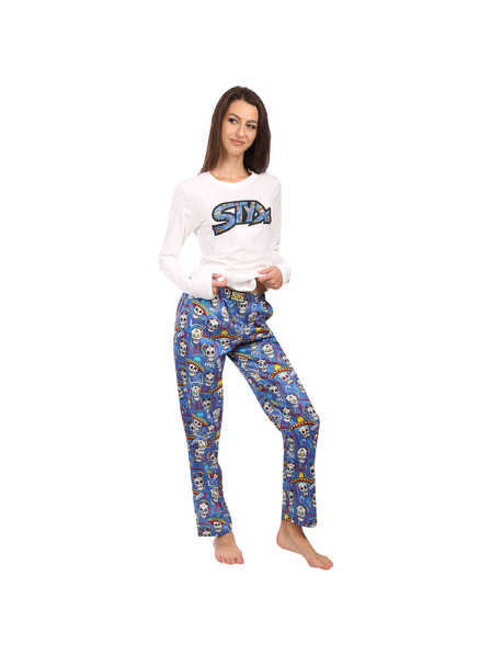 Styx Pijama pentru femei Styx cranii