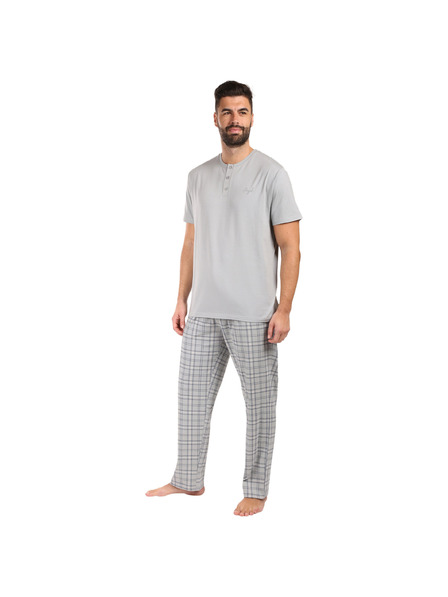 Nedeto Pijama pentru bărbați Nedeto modal multicolor
