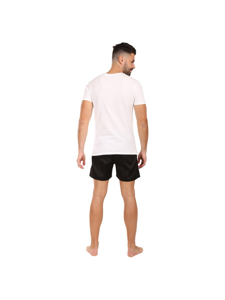 Styx Pijama pentru bărbați Styx alb-negru