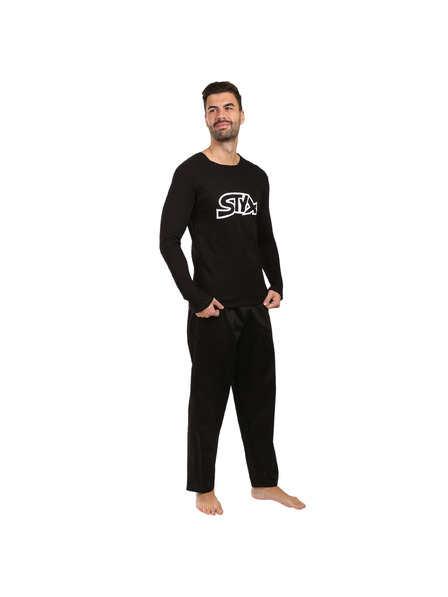 Styx Pijama pentru bărbați Styx negru