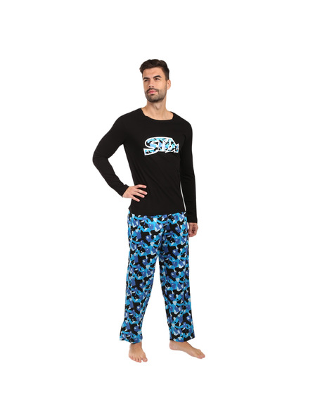 Styx Pijama pentru bărbați Styx camo pătrat