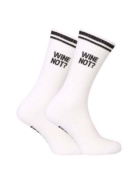 Nedeto Ciorapi Nedeto sportivi înalți Wine not? albi