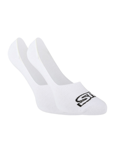 Styx Set de trei - Sosete Styx foarte joase albe