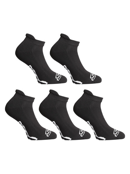 Styx Set de cinci - șosete Styx joase negre