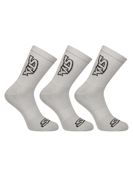 Styx Set de trei - șosete Styx înalte gri