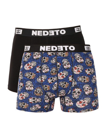 Nedeto Set de doi - boxeri bărbătești Nedeto multicolori