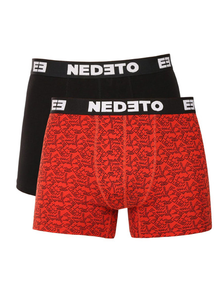 Nedeto Set de doi - boxeri bărbătești Nedeto multicolori