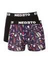 Nedeto Set de doi - boxeri bărbătești Nedeto multicolori