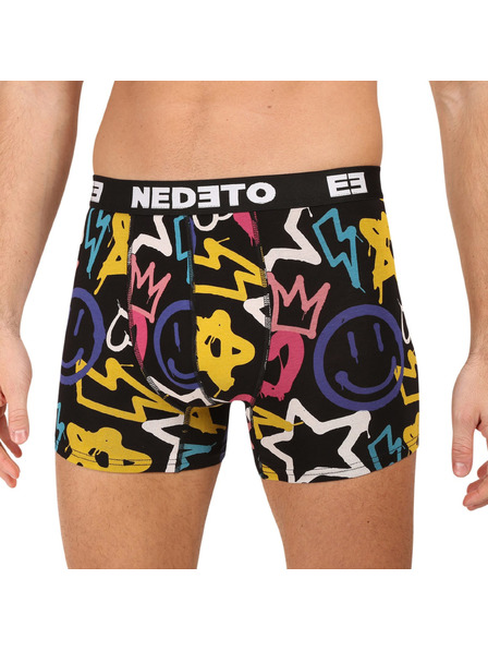 Nedeto Set de doi - boxeri bărbătești Nedeto multicolori