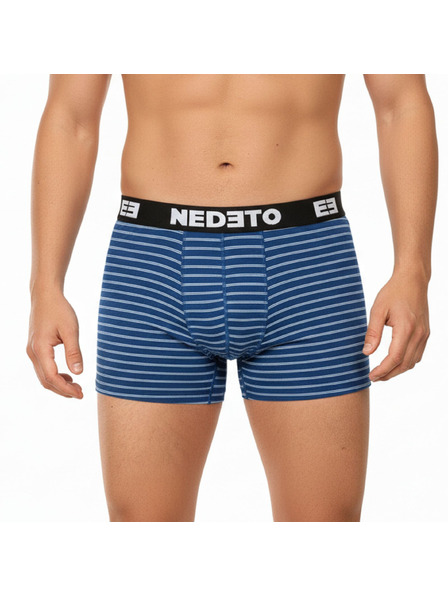 Nedeto Set de patru - boxeri bărbătești Nedeto multicolori