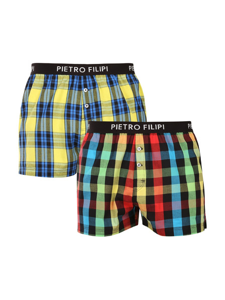 Pietro Filipi Set de doi - boxeri bărbătești Pietro Filipi multicolori