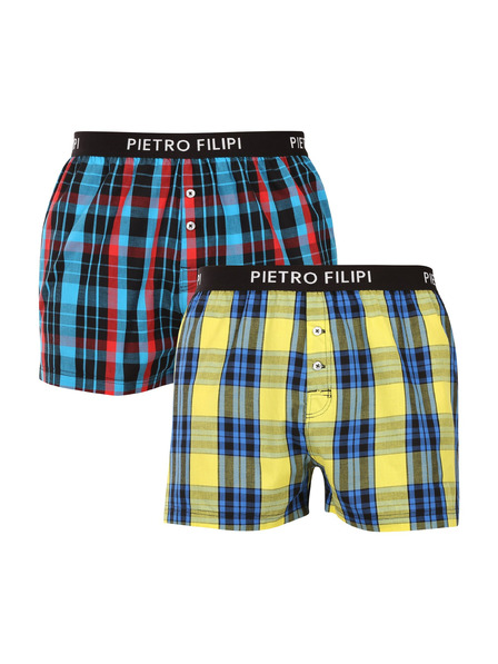 Pietro Filipi Set de doi - boxeri bărbătești Pietro Filipi multicolori
