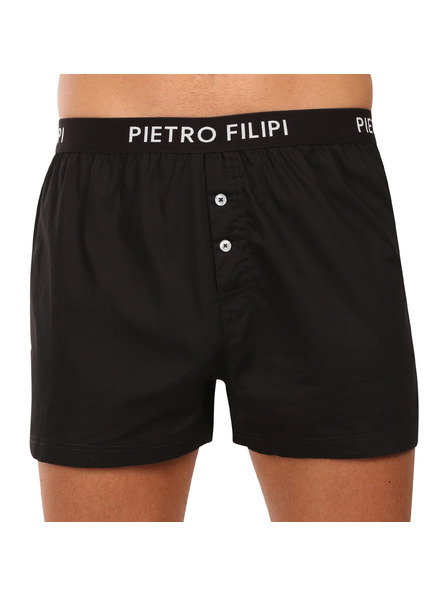 Pietro Filipi Set de doi - pantaloni scurți bărbătești Pietro Filipi negri