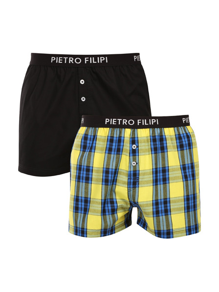 Pietro Filipi Set de doi - boxeri bărbătești Pietro Filipi multicolori