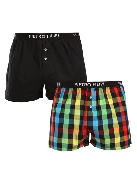 Pietro Filipi Set de doi - boxeri bărbătești Pietro Filipi multicolori