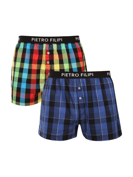 Pietro Filipi Set de doi - boxeri bărbătești Pietro Filipi multicolori