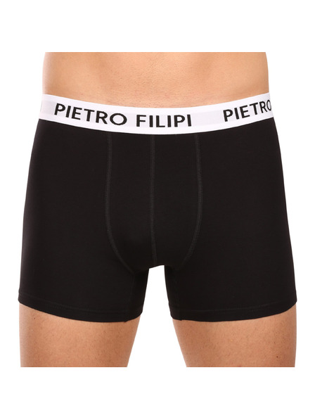 Pietro Filipi Set de cinci - boxeri bărbătești Pietro Filipi negri