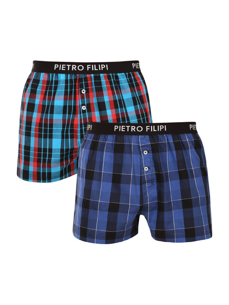 Pietro Filipi Set de doi - boxeri bărbătești Pietro Filipi multicolori