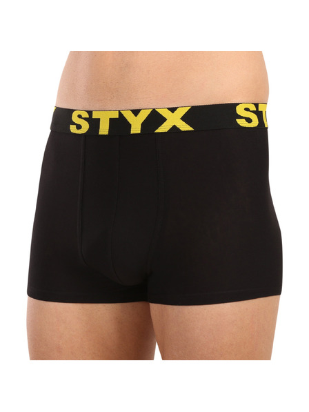 Styx Boxeri bărbătești Styx bandă sportivă negri