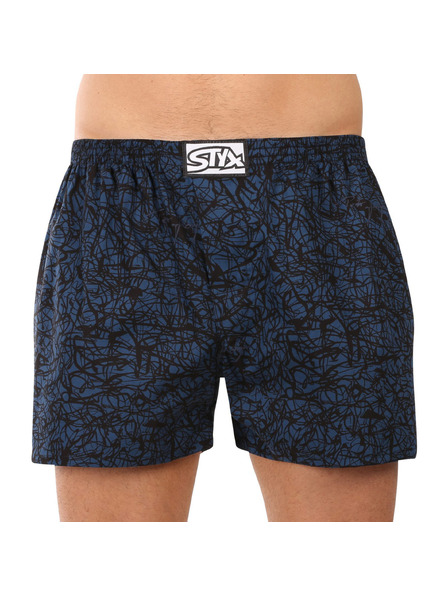 Styx Set de trei - pantaloni scurți bărbătești Styx art bandă clasică multicolori