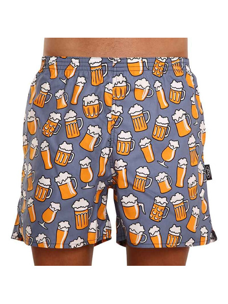 Styx Pantaloni scurți de casă bărbătești cu buzunare Styx bere