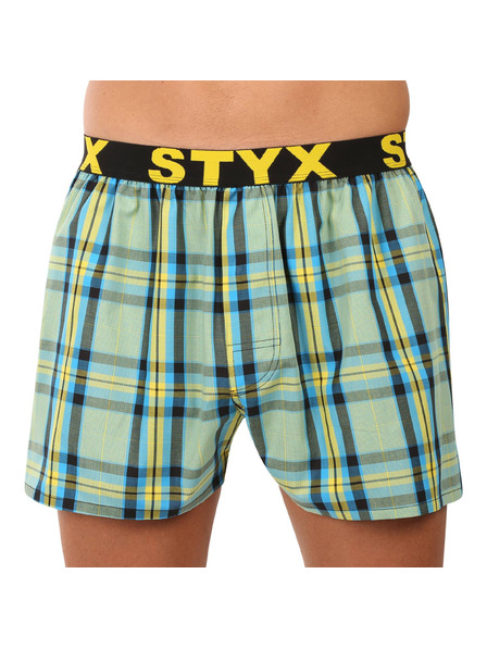 Styx Pantaloni scurți sport din cauciuc pentru bărbați Styx Multicolor